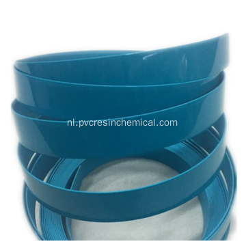 PVC zilverkleurige randbandtape